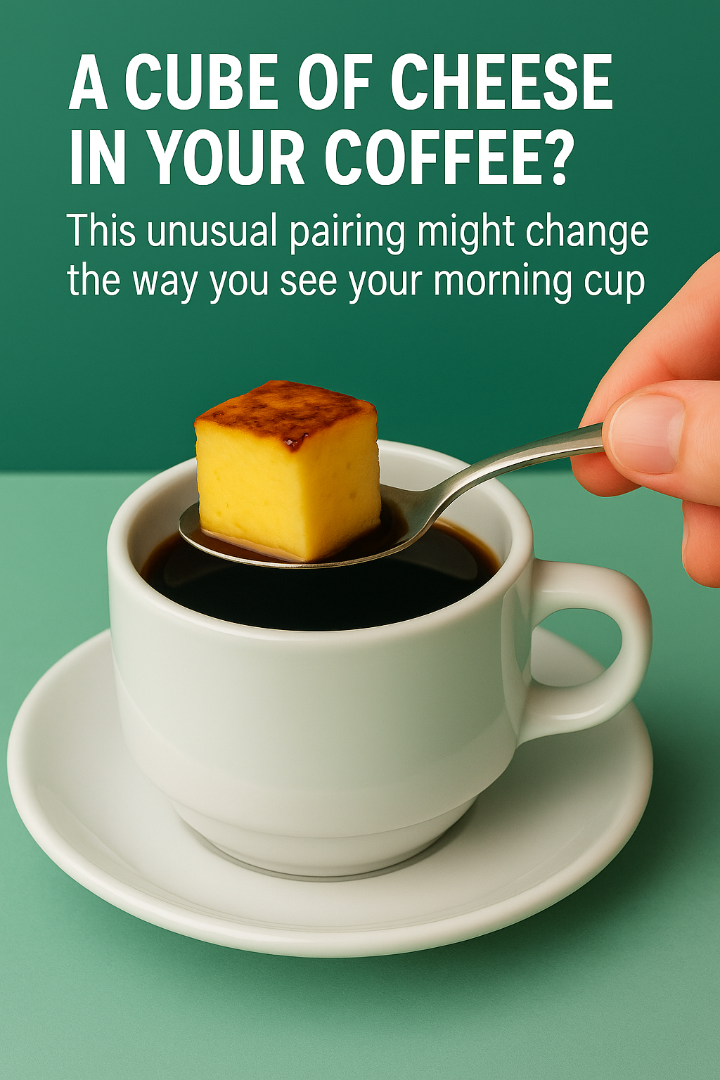 A Cube of Cheese in Your Coffee? This Unusual Pairing Might Change the Way You See Your Morning Cup