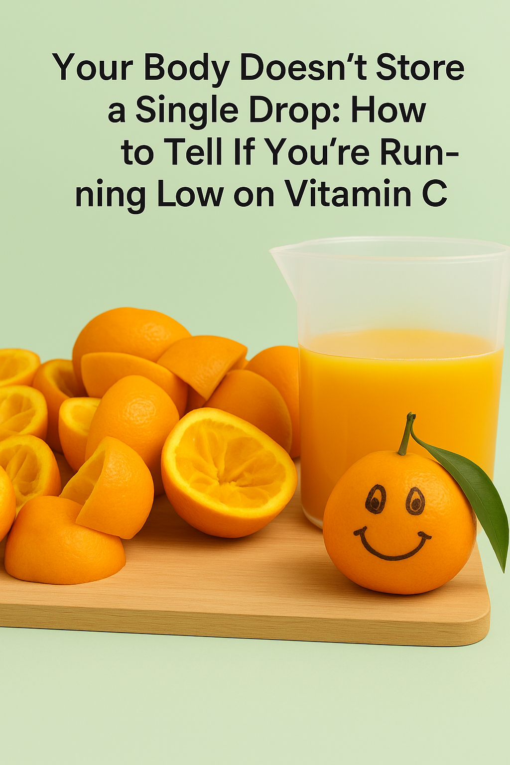 Your Body Doesn't Store a Single Drop: How to Tell If You're Running Low on Vitamin C