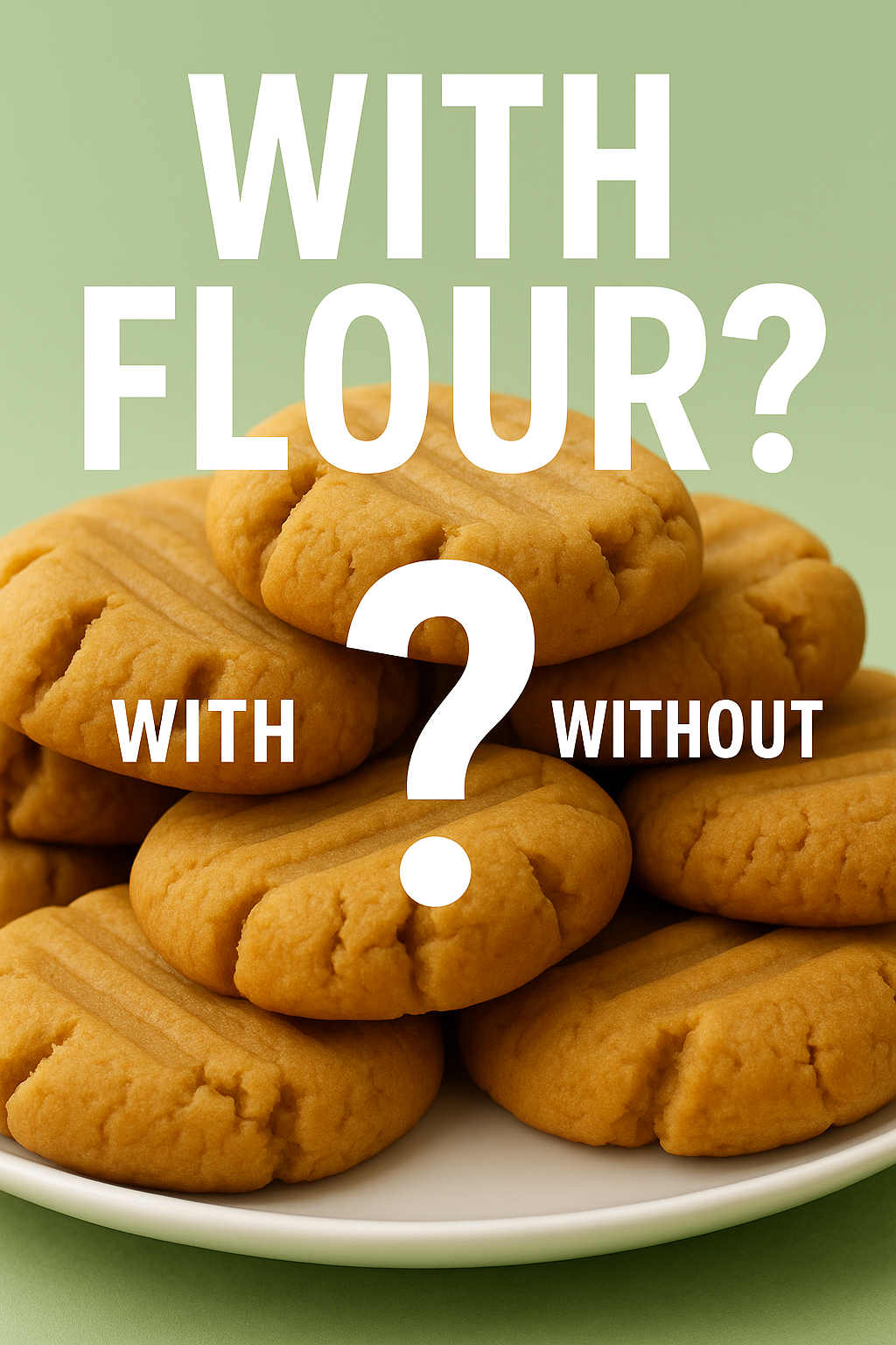 Three Is Enough: Peanut Butter Cookies That Will Surprise You