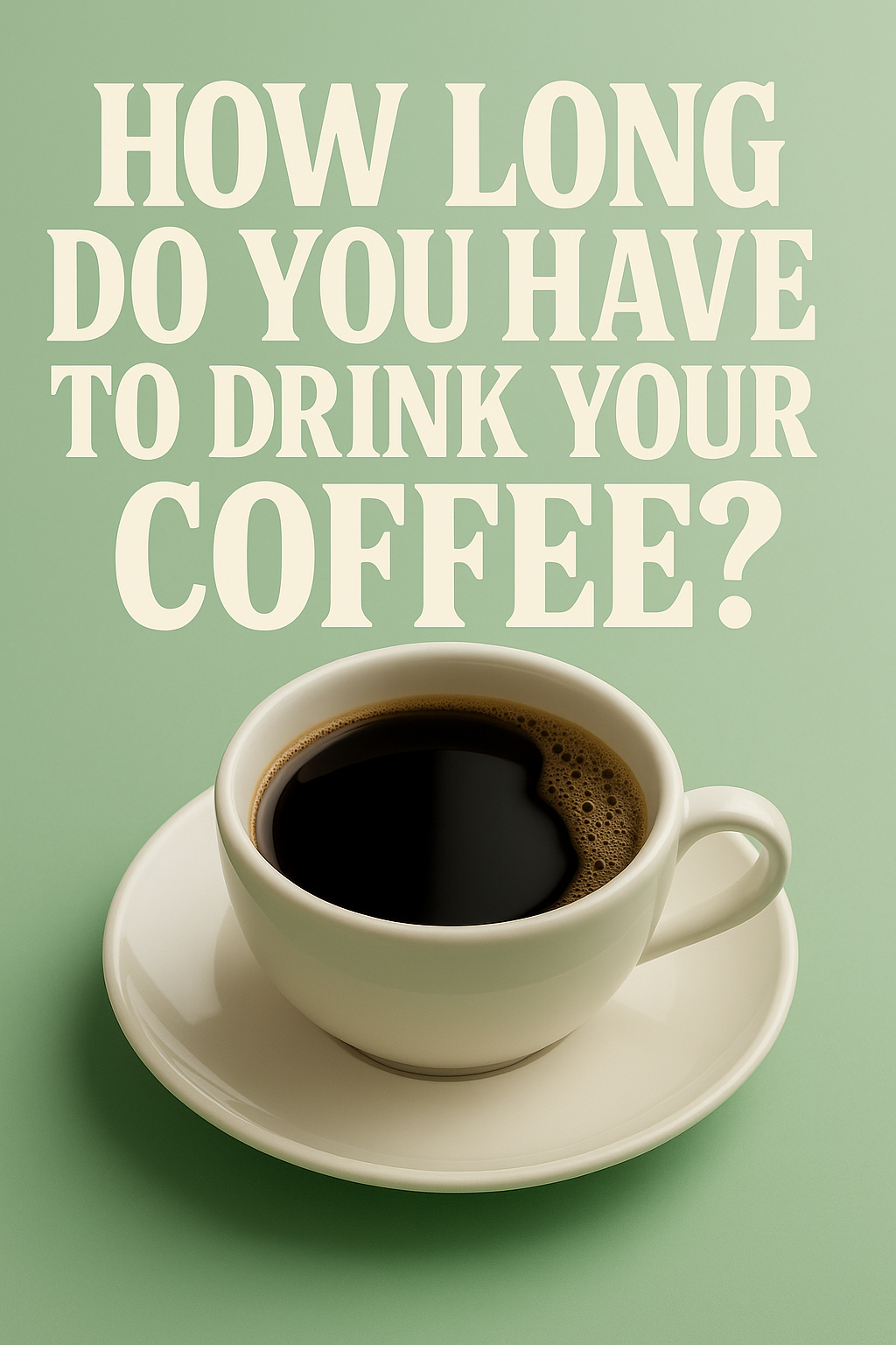 The Clock Is Ticking: How Long Do You Have to Drink Your Coffee Before Its Flavor Changes for Good?