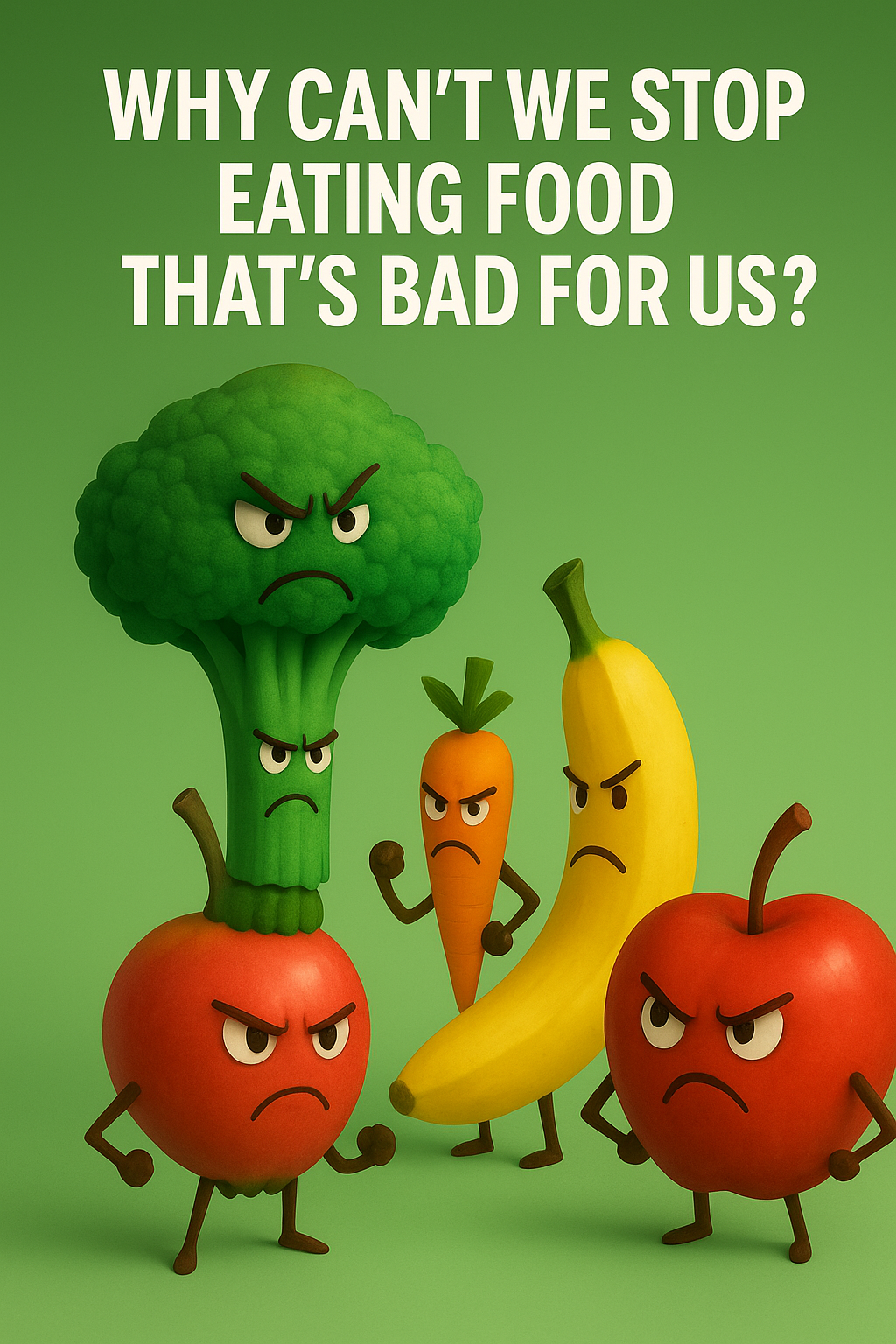 Why Can't We Stop Eating Food That's Bad for Us? Evolution, Laziness and an Industry That Knows Exactly How to Hook Us