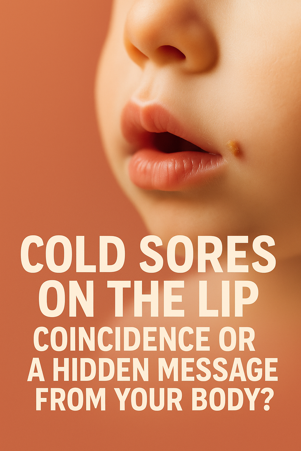 Cold Sores on the Lip: Coincidence or a Hidden Message from Your Body?