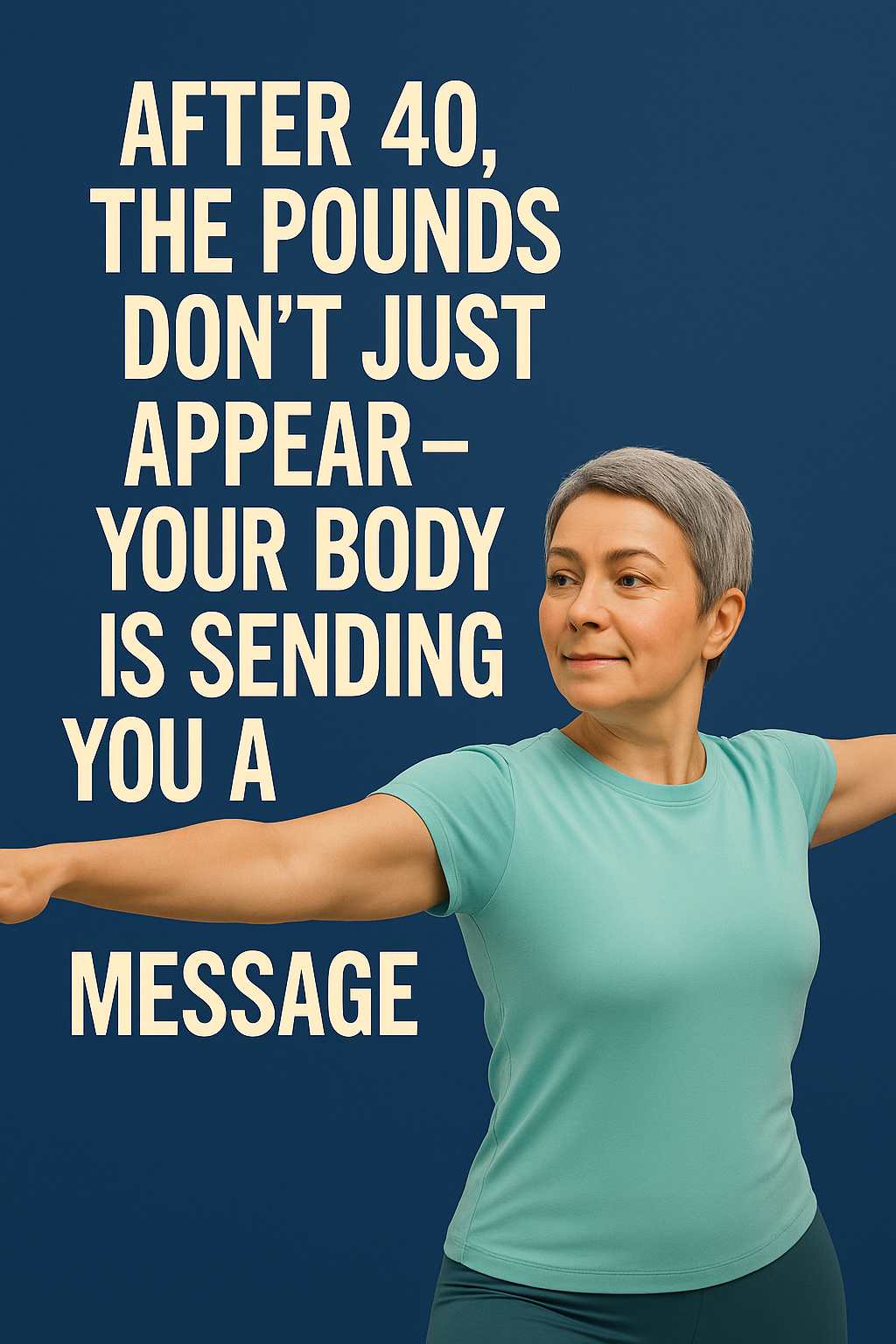 After 40, the Pounds Don't Just Appear – Your Body Is Sending You a Message Most Women Misread