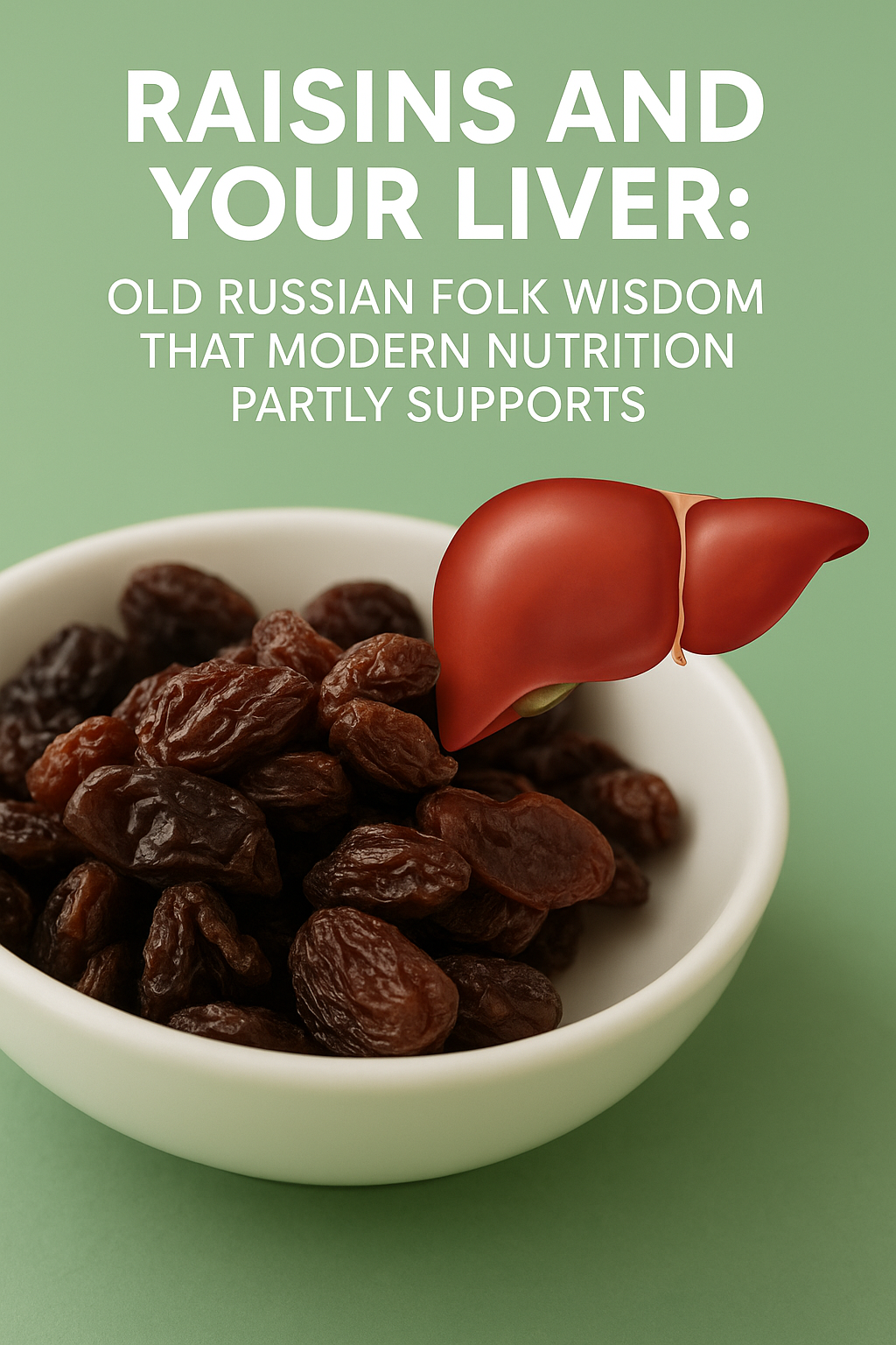 Raisins and Your Liver: Old Russian Folk Wisdom That Modern Nutrition Partly Supports