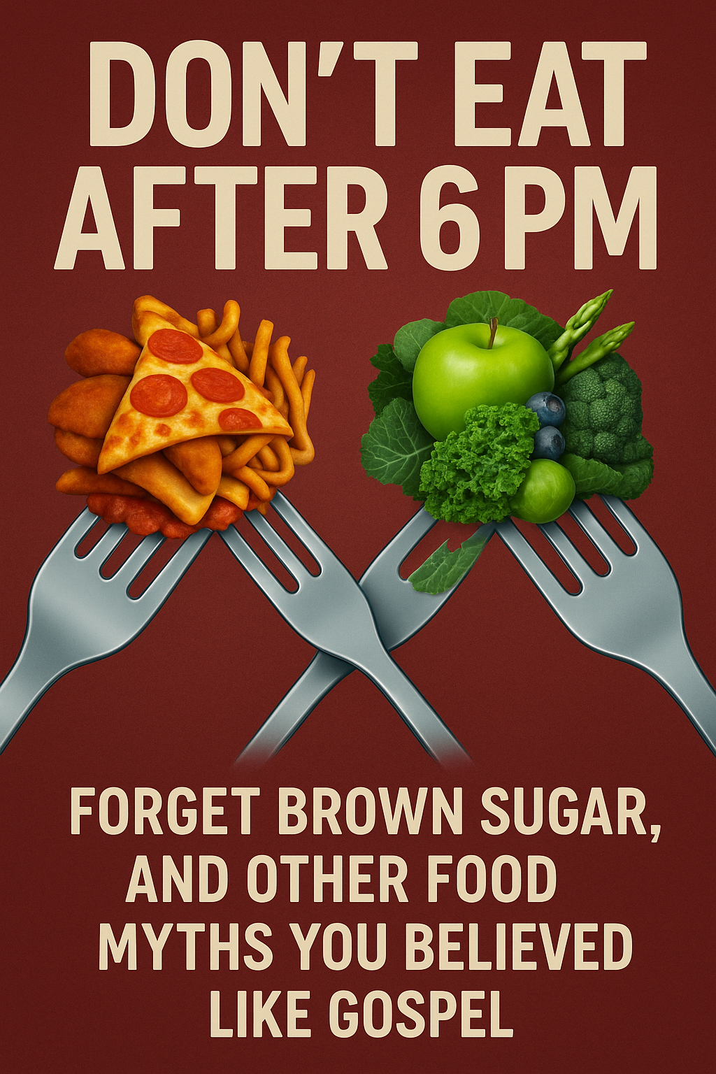 Eat After 6 PM, Forget Brown Sugar, and Other Food Myths You Believed Like Gospel