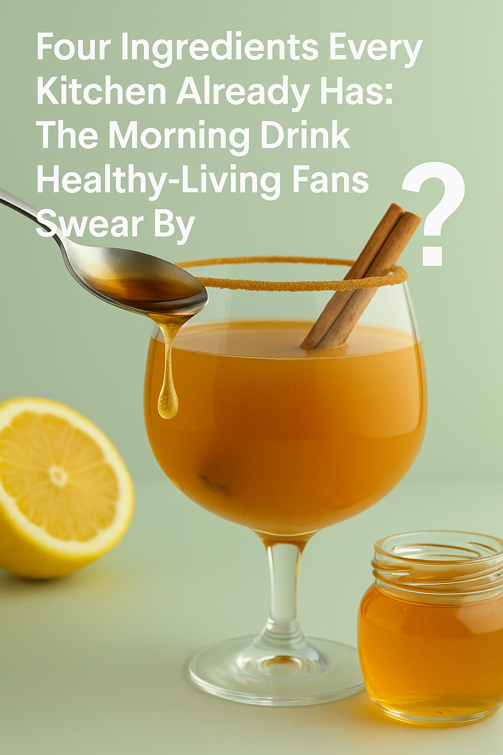 Four Ingredients Every Kitchen Already Has: The Morning Drink Healthy-Living Fans Swear By
