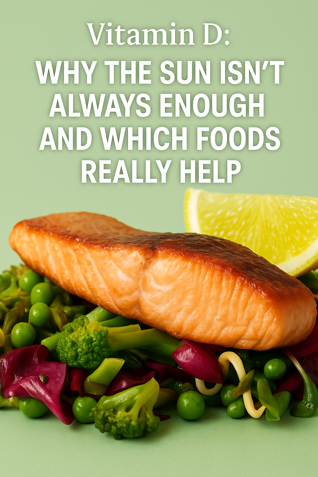 Vitamin D: Why the Sun Isn't Always Enough and Which Foods Really Help