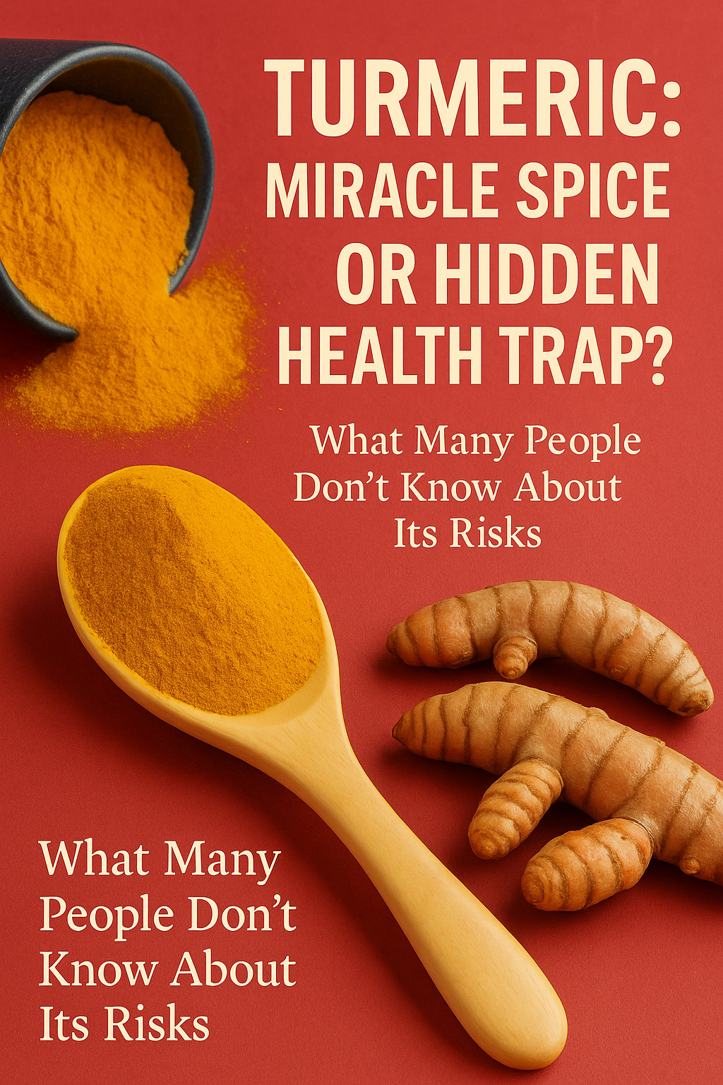 Turmeric: Miracle Spice or Hidden Health Trap? What Many People Don't Know About Its Risks