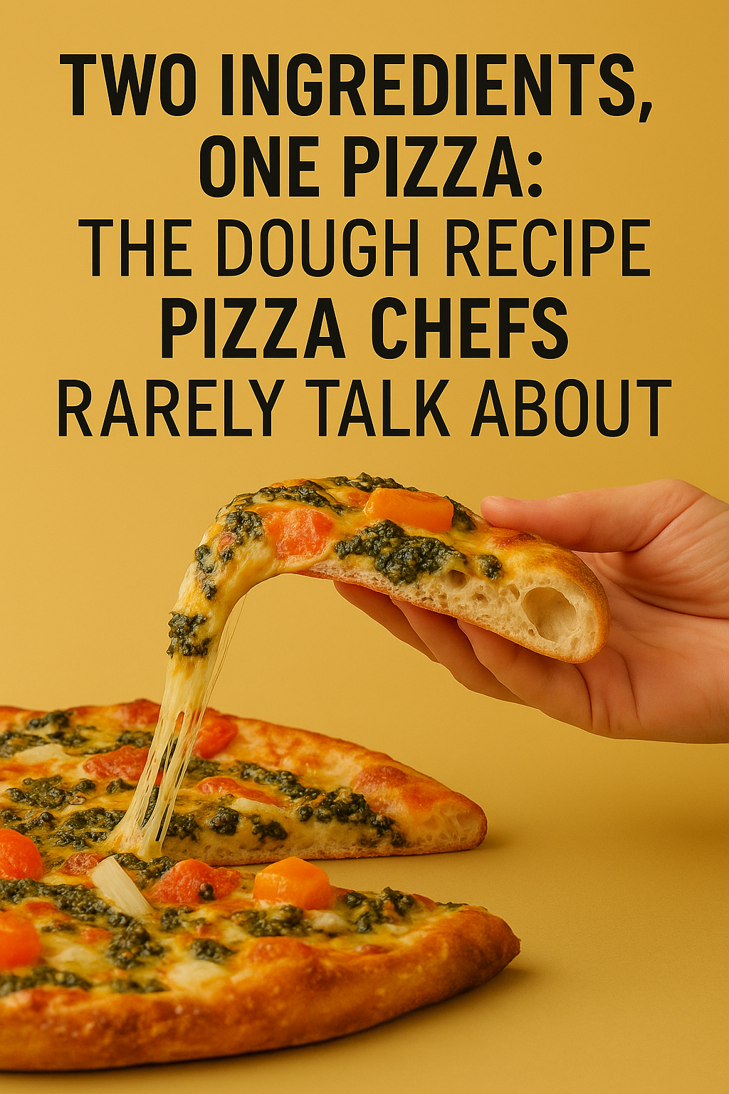 Two Ingredients, One Pizza: The Dough Recipe Pizza Chefs Rarely Talk About