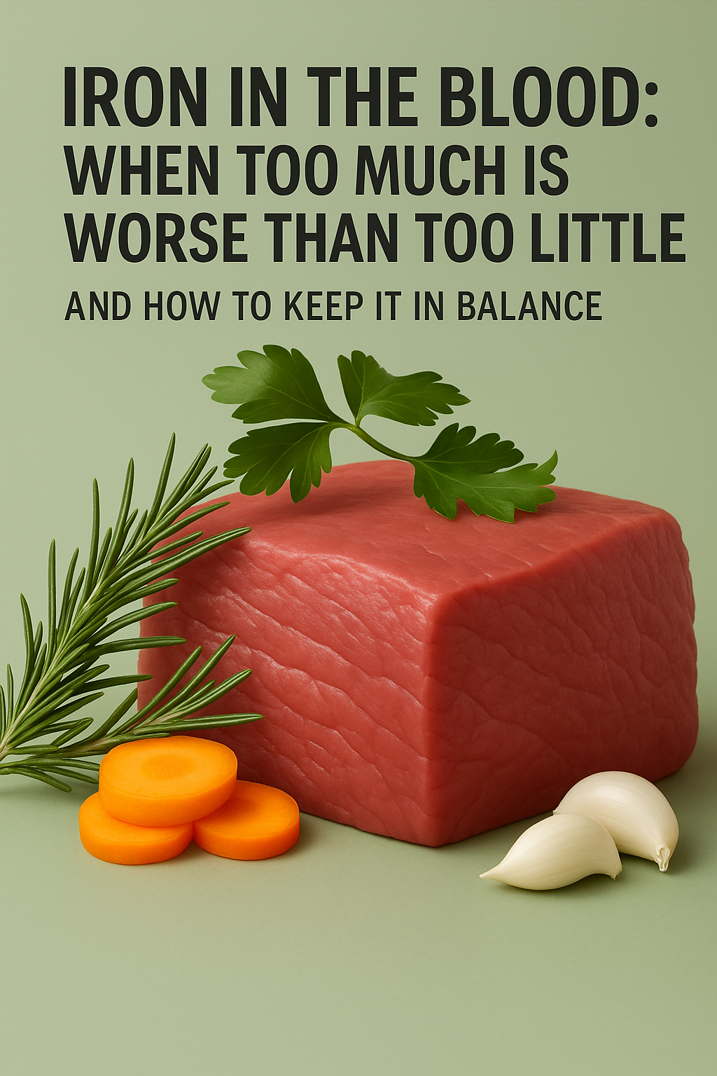Iron in the Blood: When Too Much Is Worse Than Too Little – and How to Keep It in Balance
