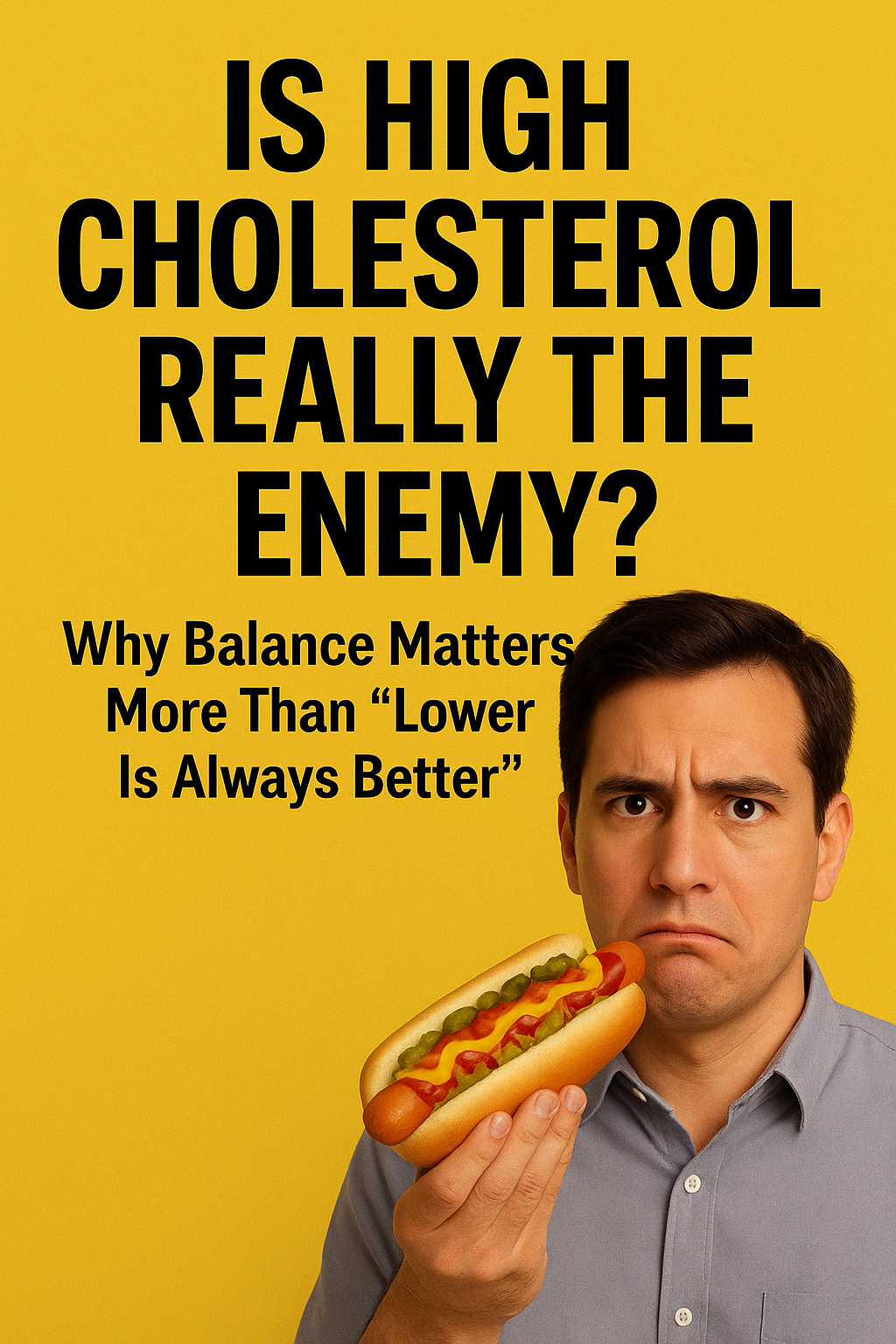 Is High Cholesterol Really the Enemy? Why Balance Matters More Than "Lower Is Always Better"