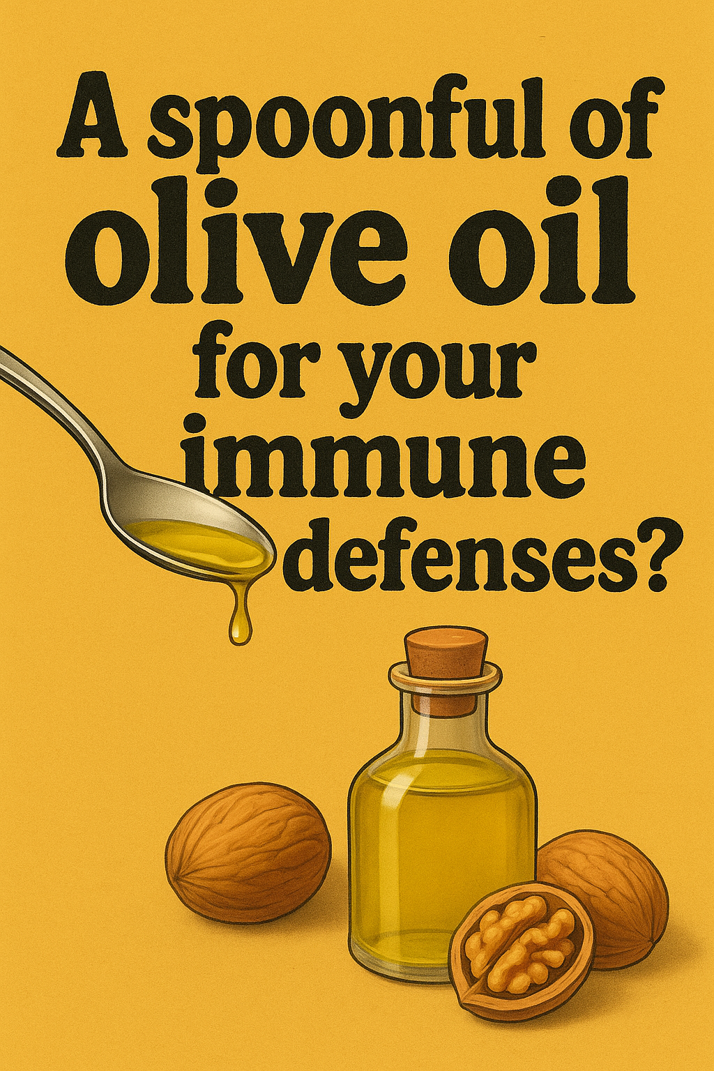 A Spoonful of Olive Oil for Your Immune Defenses? Science Shows Tumor-Hunting Immune Cells Work Better With Oleic Acid