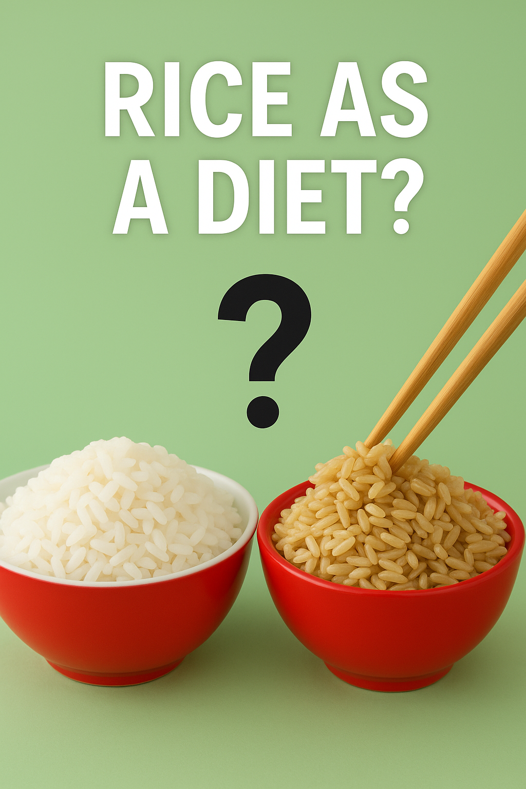 Rice as a Diet? A Well-Known Asian Approach the West Is Only Now Discovering